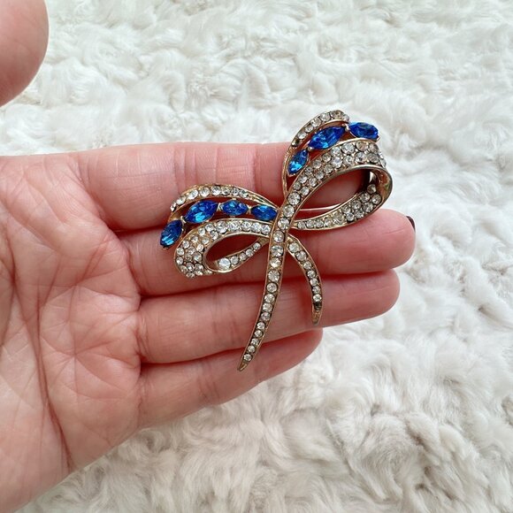 Vintage Bow Brooch - Picture 1 of 7